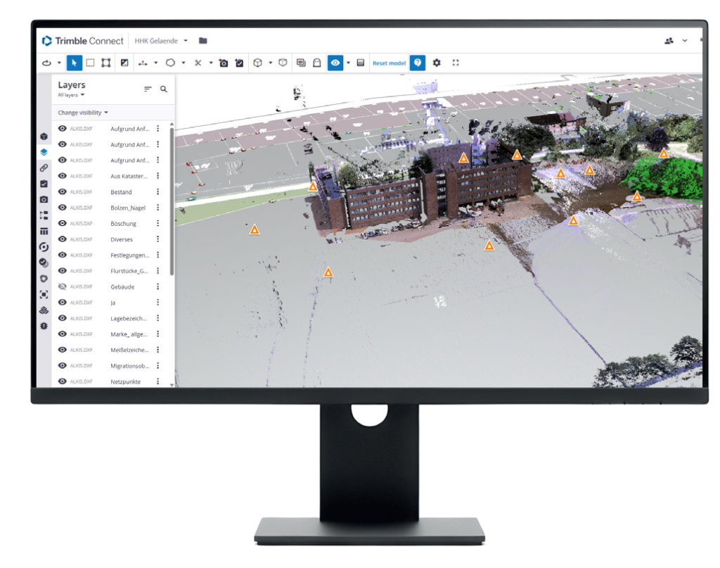 Darstellung in Trimble Connect